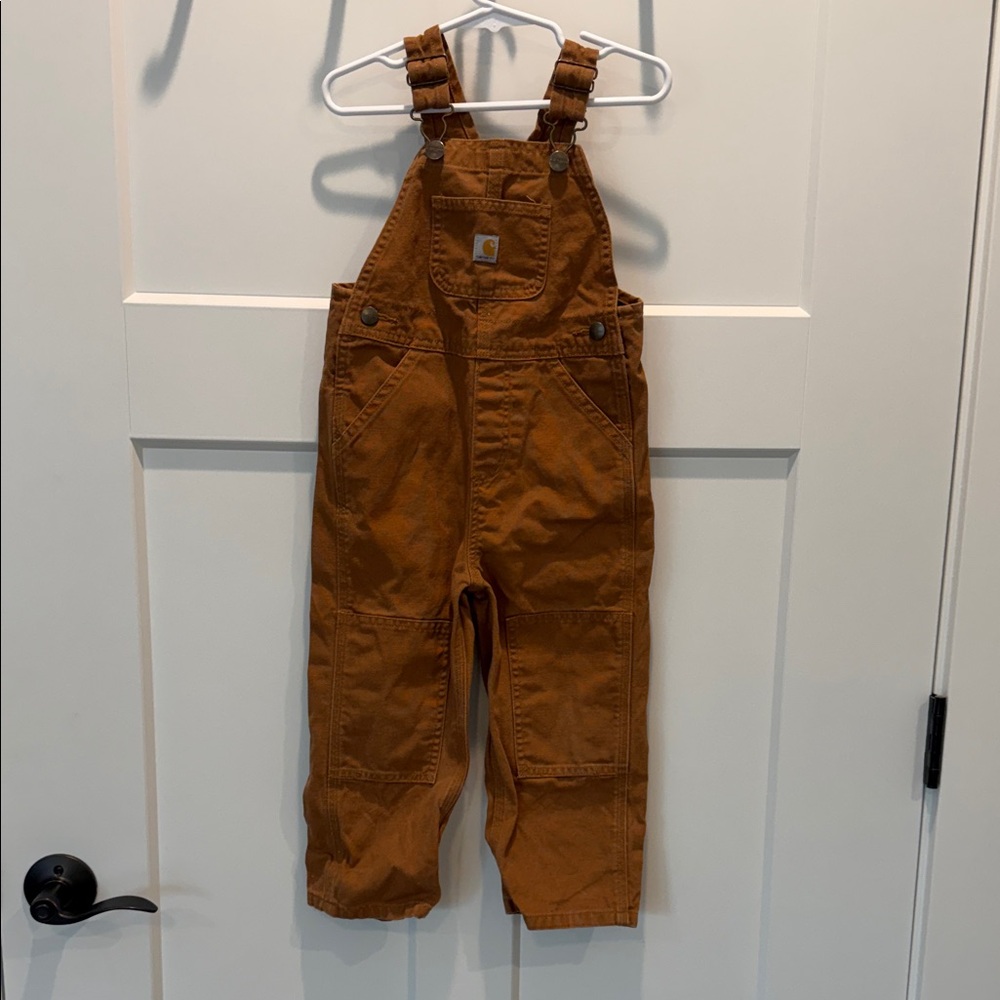 Carhartt Kids Tan Overalls